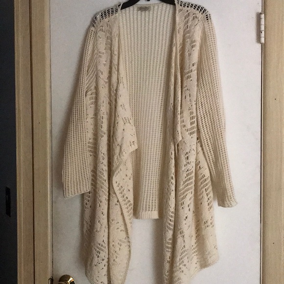 Lucky Brand Sweaters - Lucky Brand open long hi/ lo sweater/cardigan